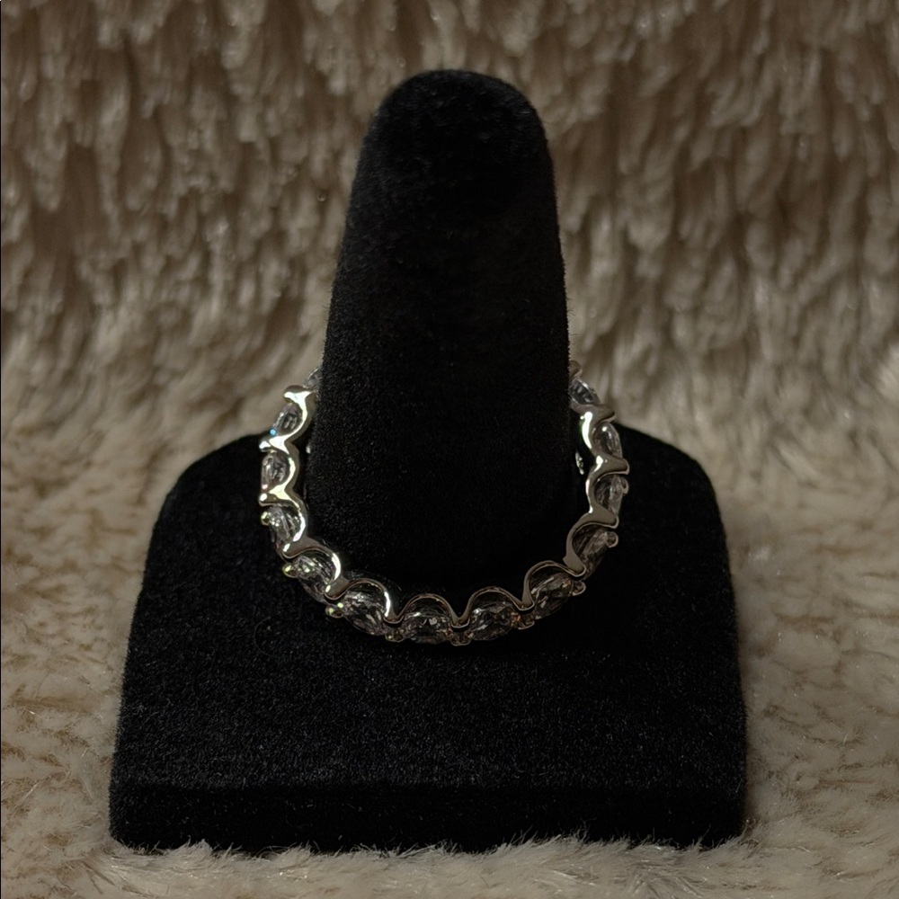 PAVOI Eternity Cubic Zirconia Ring - Picture 8 of 12